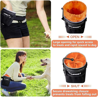 Dog Treat Pouch with Waist Belt, Pet Training Bag v2